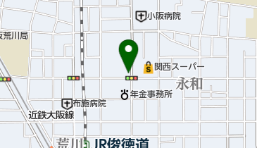 オカダスポーツの地図画像