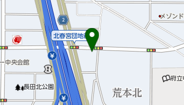 北野青果店の地図画像