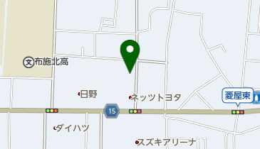 丸山精工株式会社の地図画像