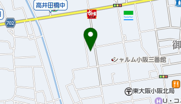 あらたけ整骨院の地図画像