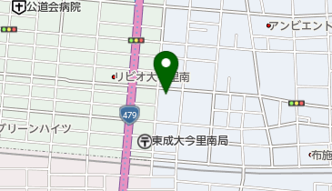 もりやま整骨院の地図画像