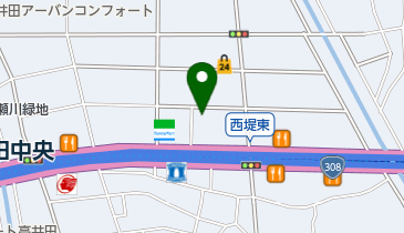 コマツ株式会社の地図画像