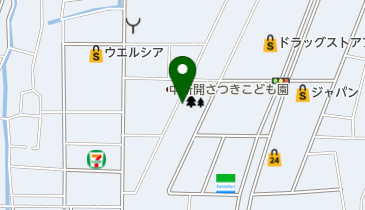 東大阪市立 中部緑地テニスコートの地図画像