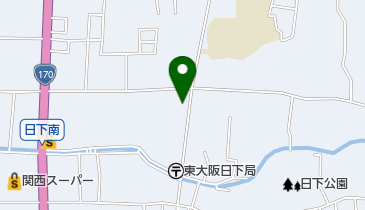 関西パテ化工株式会社の地図画像