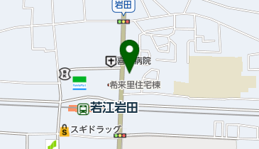 イワタ動物病院の地図画像