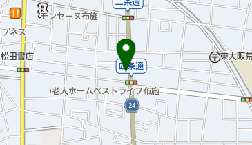 くぼた動物病院の地図画像