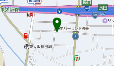 さくら動物病院の地図画像