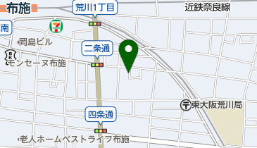 あおと美容室の地図画像