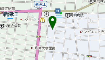 美容室ふぁいぶの地図画像