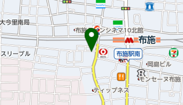 川田メンタルクリニックの地図画像