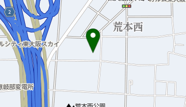 近江化成株式会社の地図画像