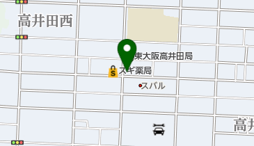 有限会社関西事務機の地図画像