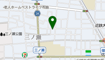 有限会社長谷川印刷の地図画像