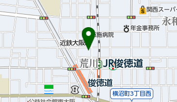 田畑メガネの地図画像