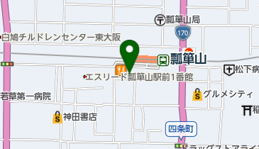 松下メヂカルセンターの地図画像