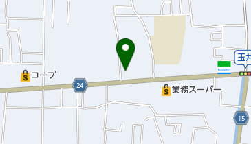 車屋若江店の地図画像