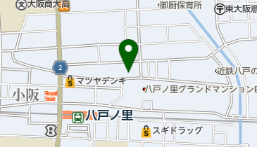 理容コガの地図画像