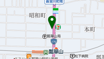 森田屋 瓢箪山店の地図画像