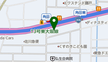 千寿院たかつき動物霊園東大阪分院の地図画像