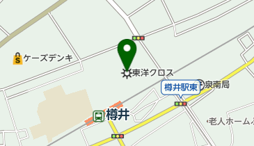 東洋クロス株式会社総務課の地図画像