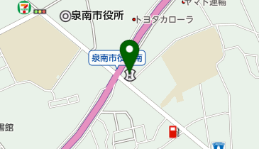株式会社紀陽銀行泉南支店の地図画像