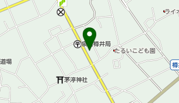 ビーバーの地図画像