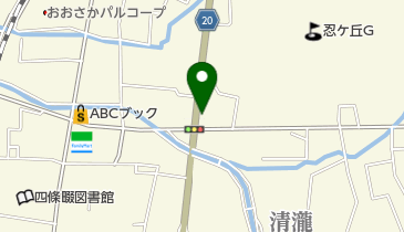 バイクショップフレンズの地図画像