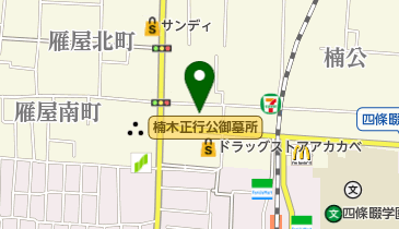 三津屋呉服店の地図画像