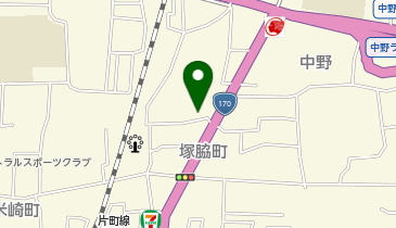 西明寺の地図画像