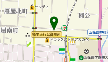 丸幸水産四条畷店の地図画像