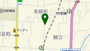 山城園の地図画像