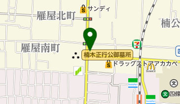 パティスリーモリタの地図画像