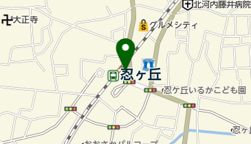 忍ヶ丘センター薬局の地図画像