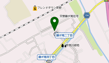 藤が尾会館の地図画像