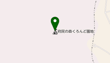 府民の森くろんど園地案内所の地図画像