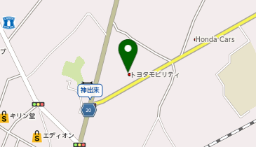 ネッツトヨタ新大阪株式会社交野店の地図画像