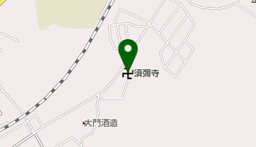 須弥寺の地図画像