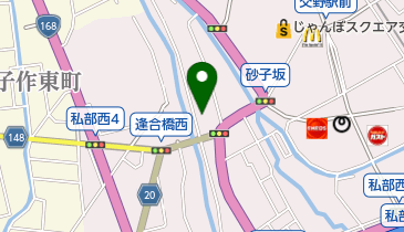 妙宗寺の地図画像