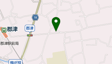 ラベンダーの地図画像