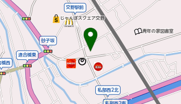 大矢鍼灸院の地図画像