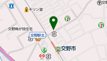 アカザワの地図画像