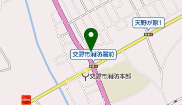 ヘアーサロンナカオカの地図画像