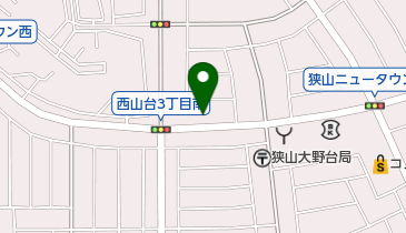 立志館ゼミナール狭山校の地図画像