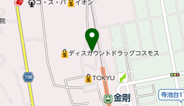 佃和裁教室の地図画像