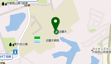 大阪府立羽曳野支援学校近大附属病院分教室の地図画像