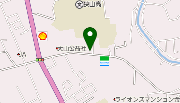 金剛キリスト望み教会の地図画像