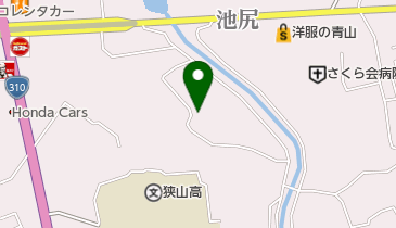 宮崎造園の地図画像