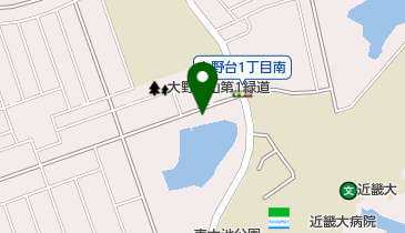 大野台どうぶつ病院の地図画像