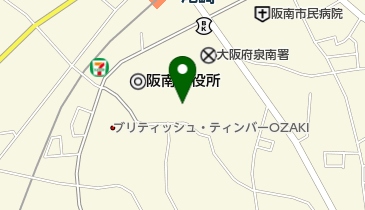 阪南市商工会の地図画像