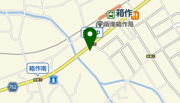 大一精肉店の地図画像